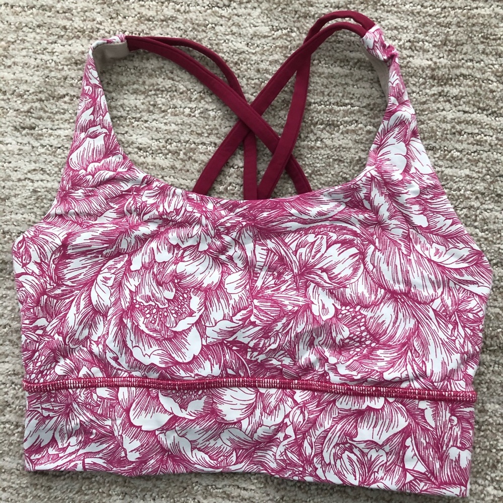 Lululemon free to be long line bra size 4